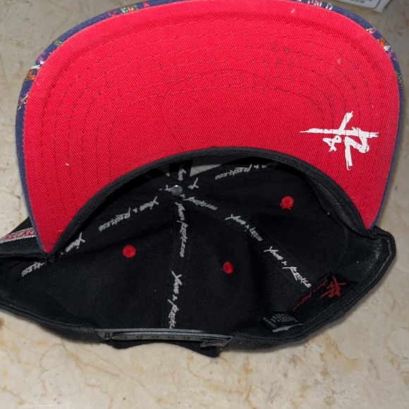 Los Angeles Young & Reckless Navajo Print Brim Snapback Hat - Picture 5 of 6